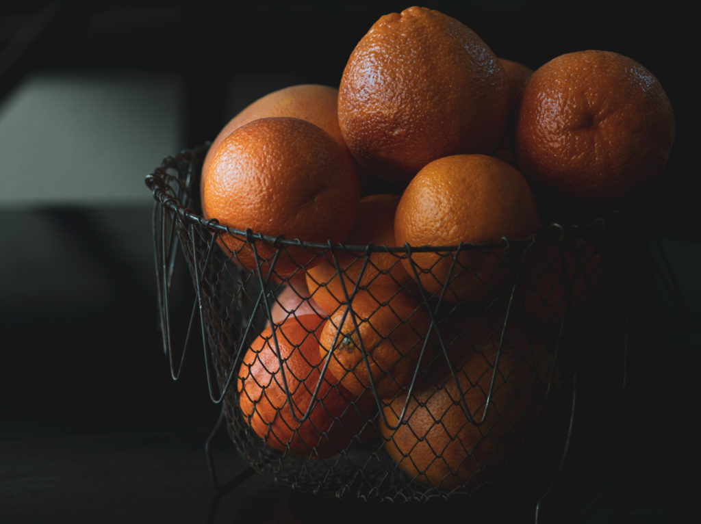 Basket of Oranges