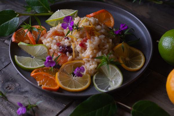 Citrus Risotto/The Delicious Confluence of Cultures