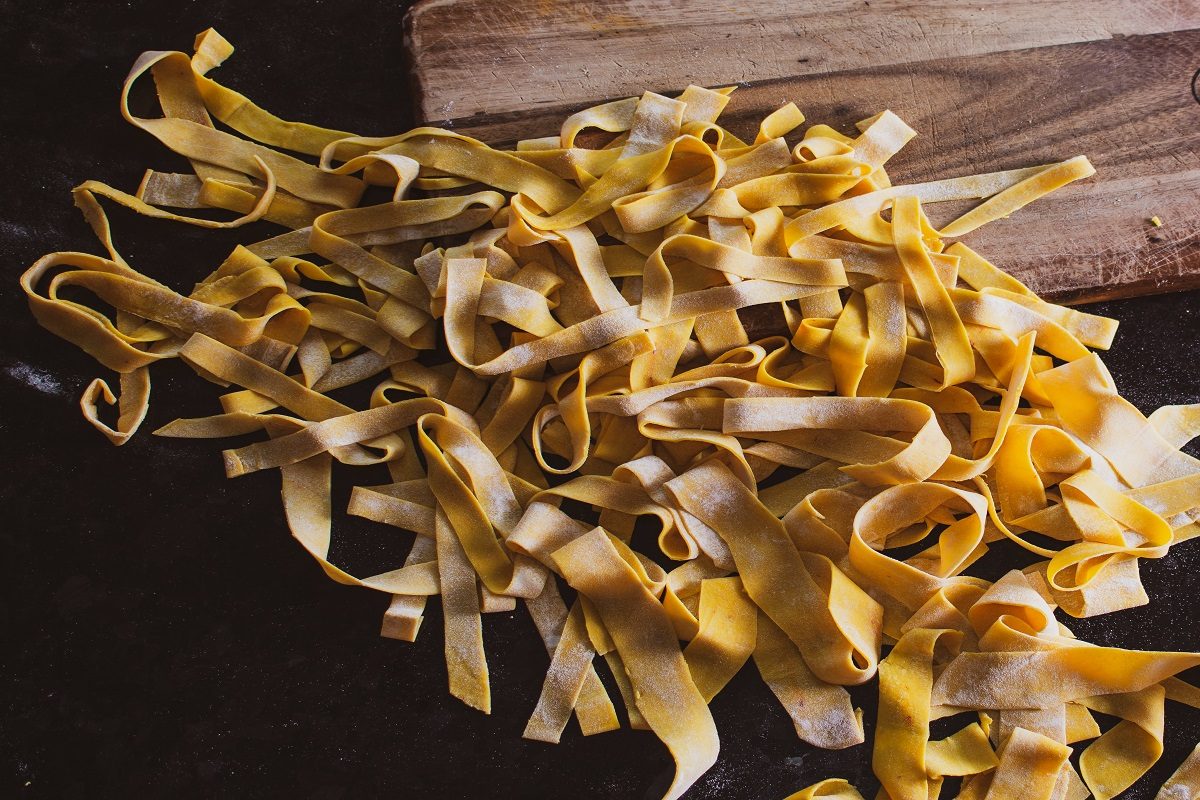 Spiced Homemade Tagliatelle/Comfort in Chaos